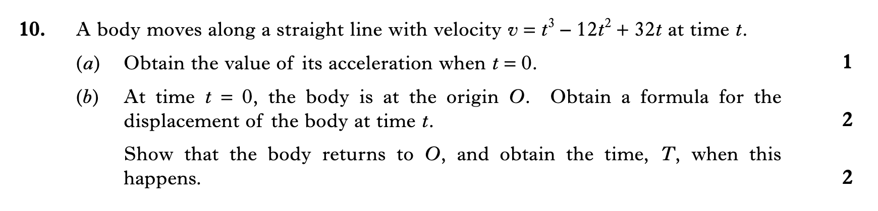 2008 Question 10