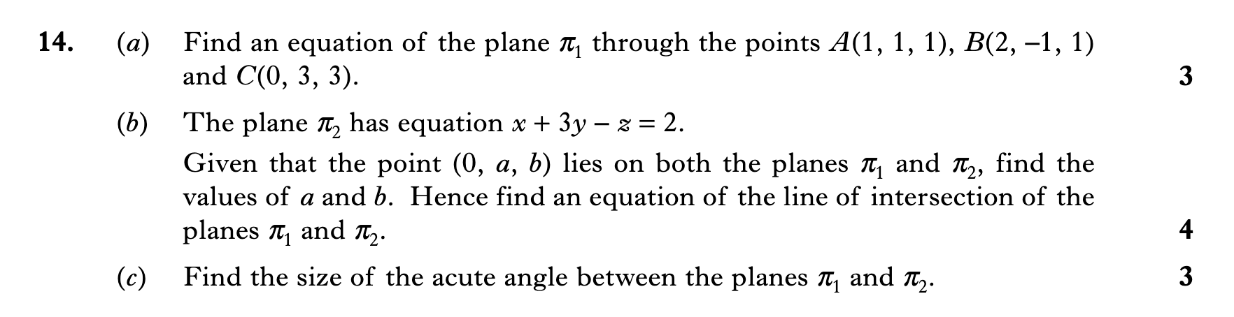 2008 Question 14