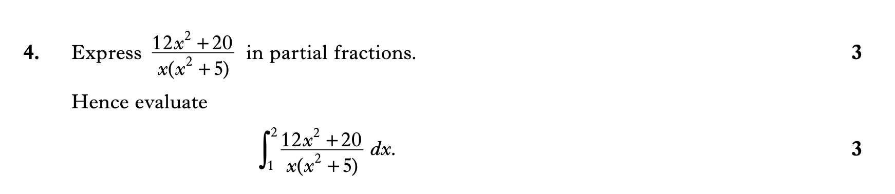 2008 Question 4