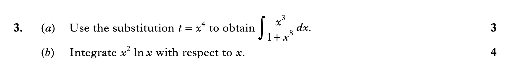 2010 Question 3