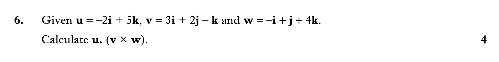 2010 Question 6