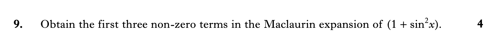 2010 Question 9