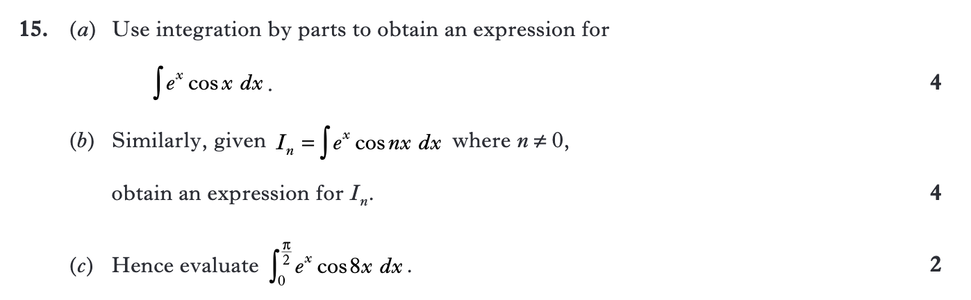 2014 Question 15