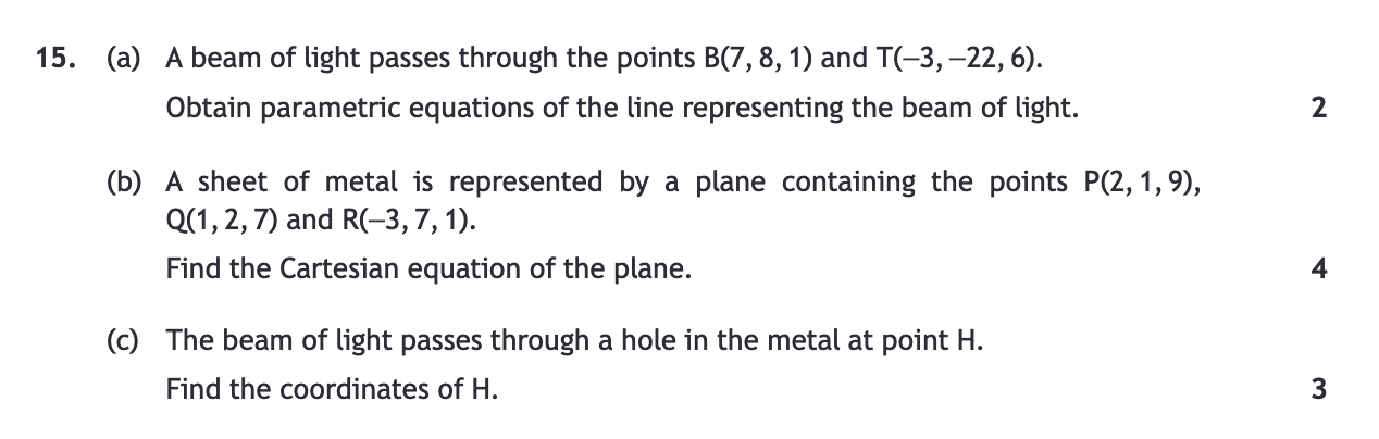 2017 Question 15