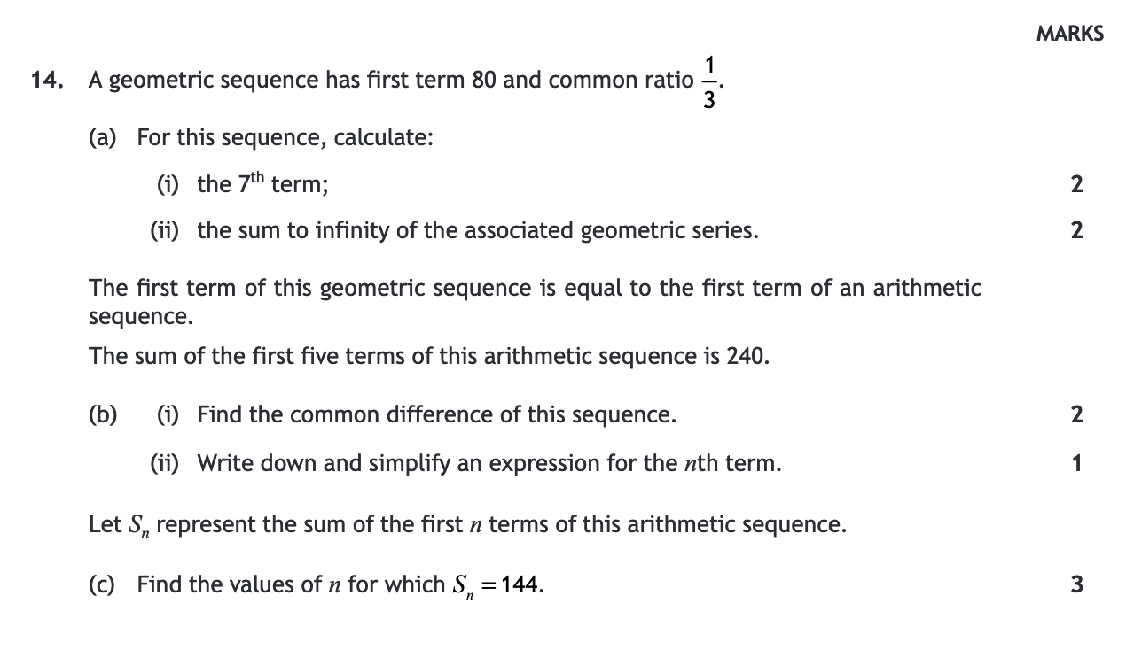 2018 Question 14