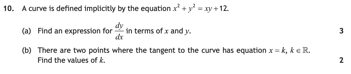 2019 Question 10