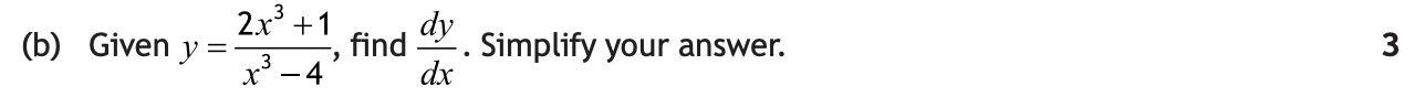 2019 Question 1b