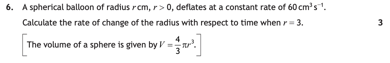 2019 Question 6